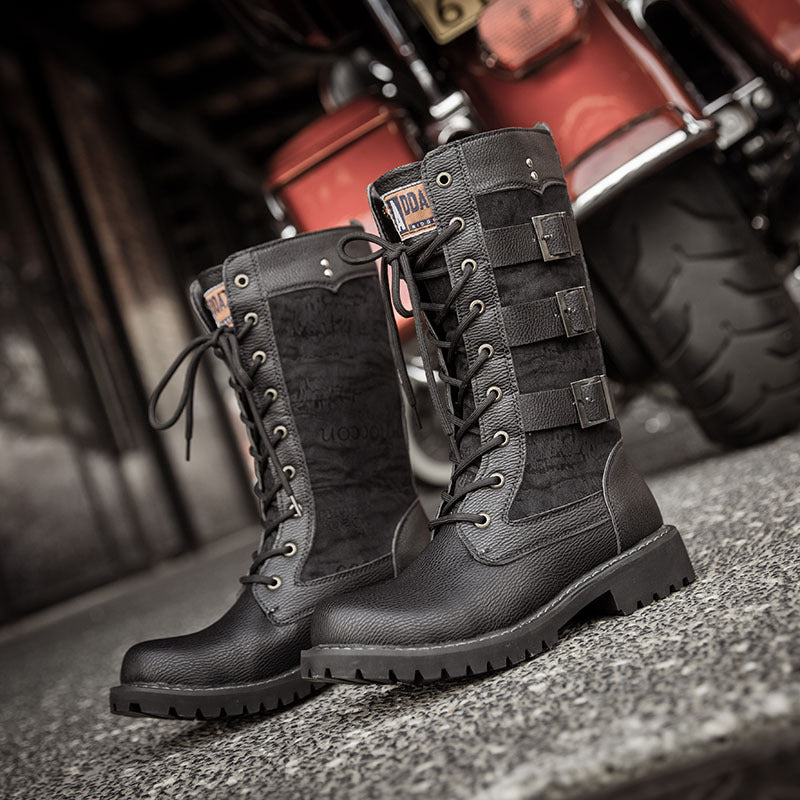Men's Boots AliExpress Explosion Martin Boots Men's Boots 983 Performance Boots Robber Tomb Zhang Qiling cosplay shoes