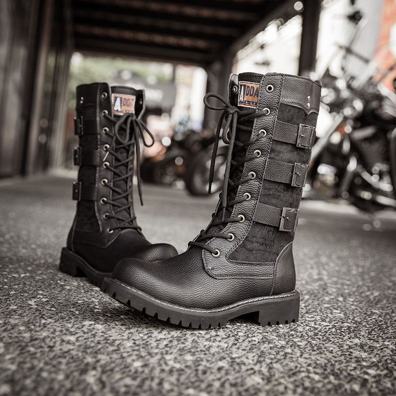 Men's Boots AliExpress Explosion Martin Boots Men's Boots 983 Performance Boots Robber Tomb Zhang Qiling cosplay shoes