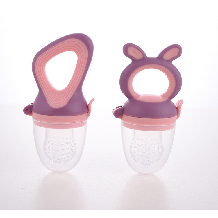 New baby bite music fruit and vegetable music net bag baby pacifier fruit and vegetable food supplement factory direct sales