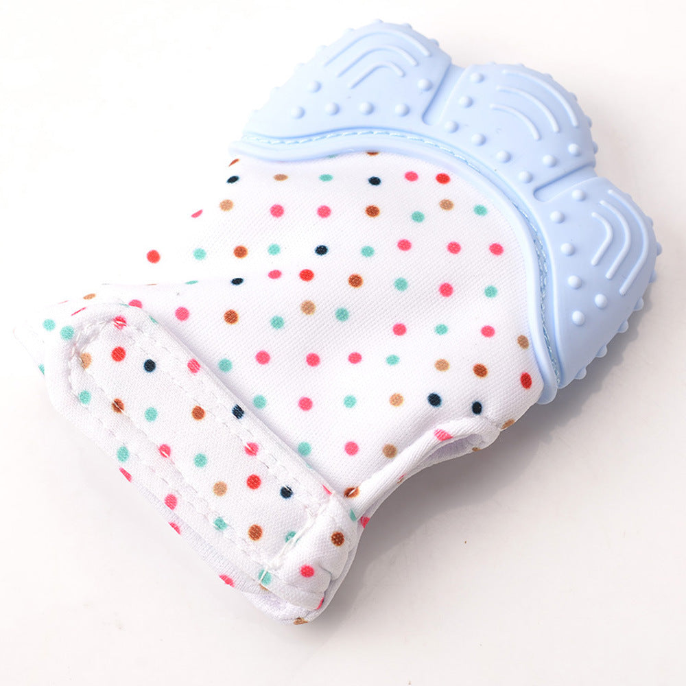 Baby Molar Gloves Silicone Baby Teether Gloves Newborn Anti-eating Hand Molar Gloves Baby Molar Toys
