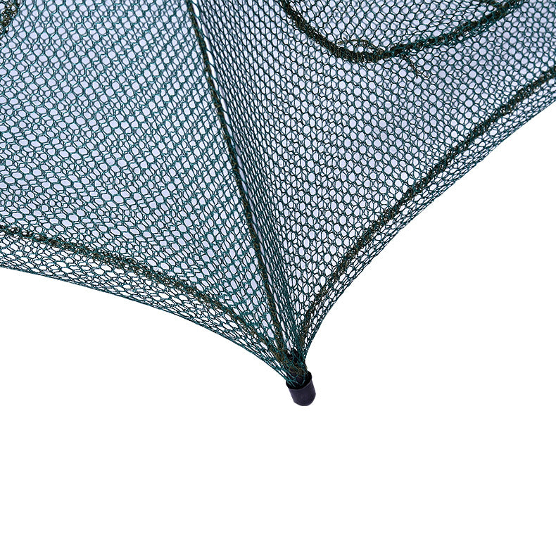 Wholesale Fishing Net Fishing Cage Umbrella Cage Folding Fishing Net Fishing Tackle Hand Throw Net Fishing Net Fishing Tackle Umbrella Fishing Tool