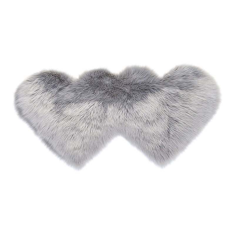 2020 Cross-border Creative Love Plush Carpet Fashion European Style Floor Mat Blanket Sofa Cushion Ottoman One Drop Shipping