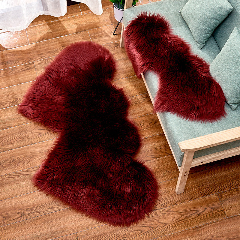 2020 Cross-border Creative Love Plush Carpet Fashion European Style Floor Mat Blanket Sofa Cushion Ottoman One Drop Shipping