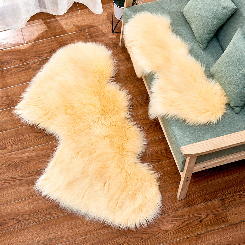 2020 Cross-border Creative Love Plush Carpet Fashion European Style Floor Mat Blanket Sofa Cushion Ottoman One Drop Shipping