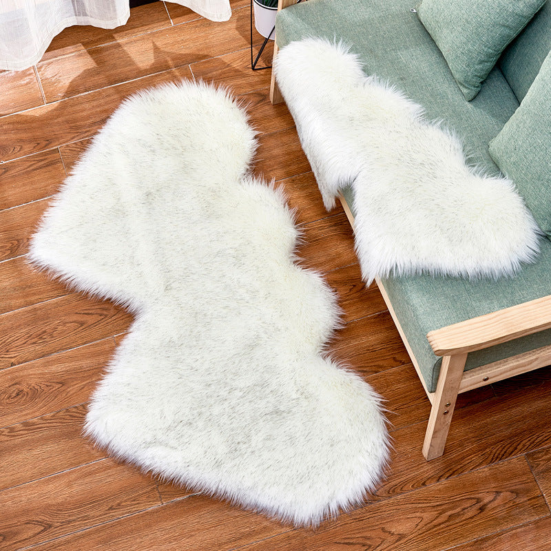 2020 Cross-border Creative Love Plush Carpet Fashion European Style Floor Mat Blanket Sofa Cushion Ottoman One Drop Shipping