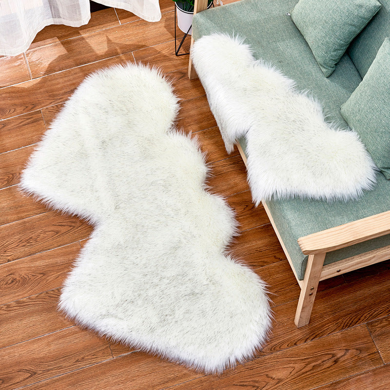 2020 Cross-border Creative Love Plush Carpet Fashion European Style Floor Mat Blanket Sofa Cushion Ottoman One Drop Shipping