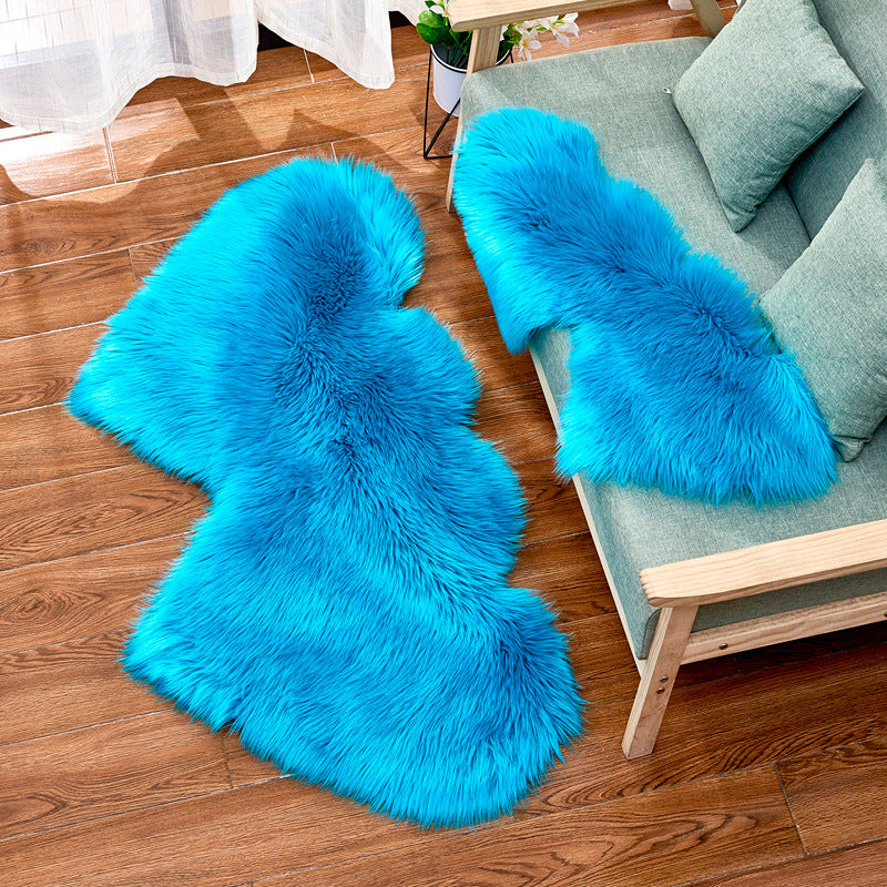 2020 Cross-border Creative Love Plush Carpet Fashion European Style Floor Mat Blanket Sofa Cushion Ottoman One Drop Shipping