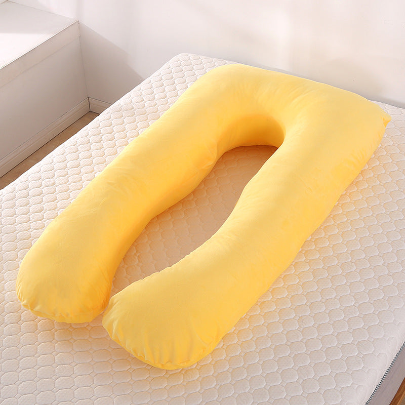 Multifunctional maternity pillow side pillow cotton removable and washable U-shaped nap pillow cushion factory direct sales