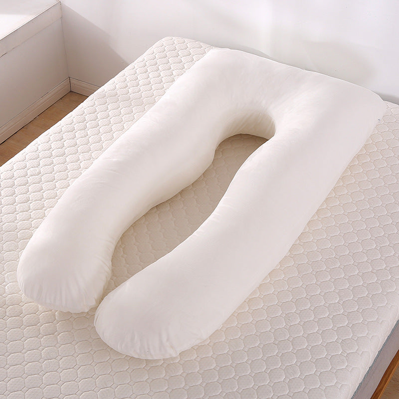 Multifunctional maternity pillow side pillow cotton removable and washable U-shaped nap pillow cushion factory direct sales