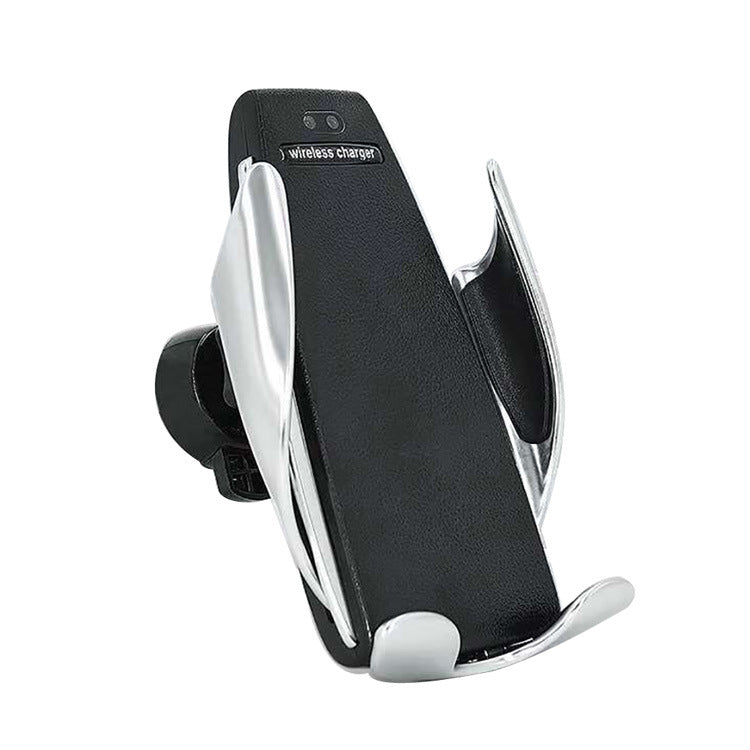 Car wireless charger Smart sensor phone charger Car navigation bracket gift