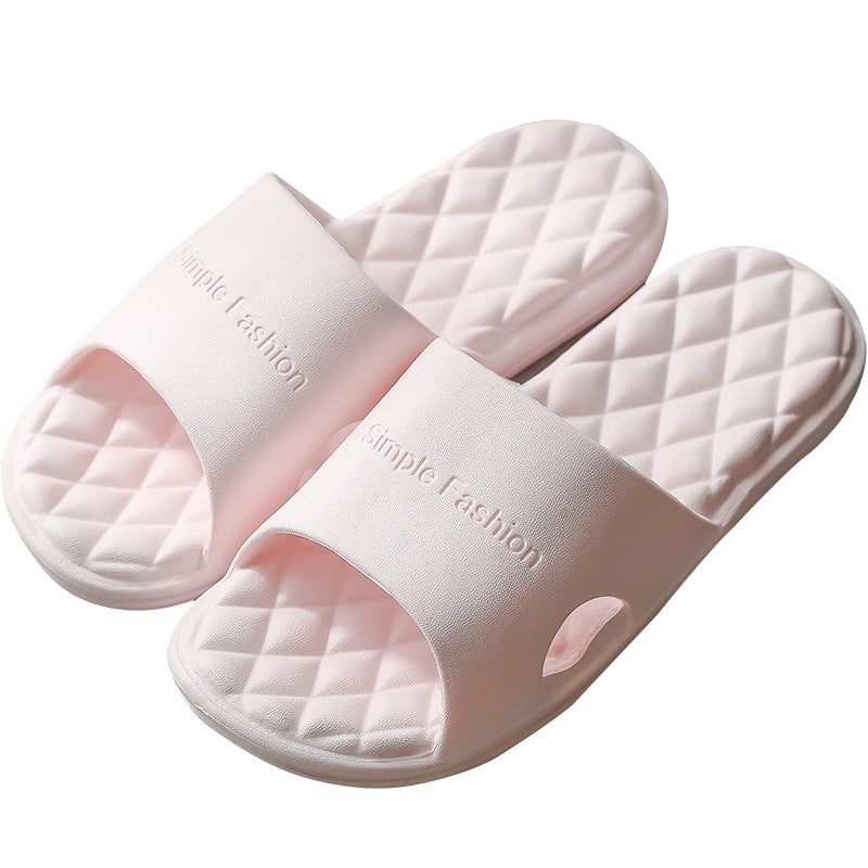 New foreign trade indoor bath slippers custom manufacturer, one-piece massage bathroom non-slip soft bottom eva slippers