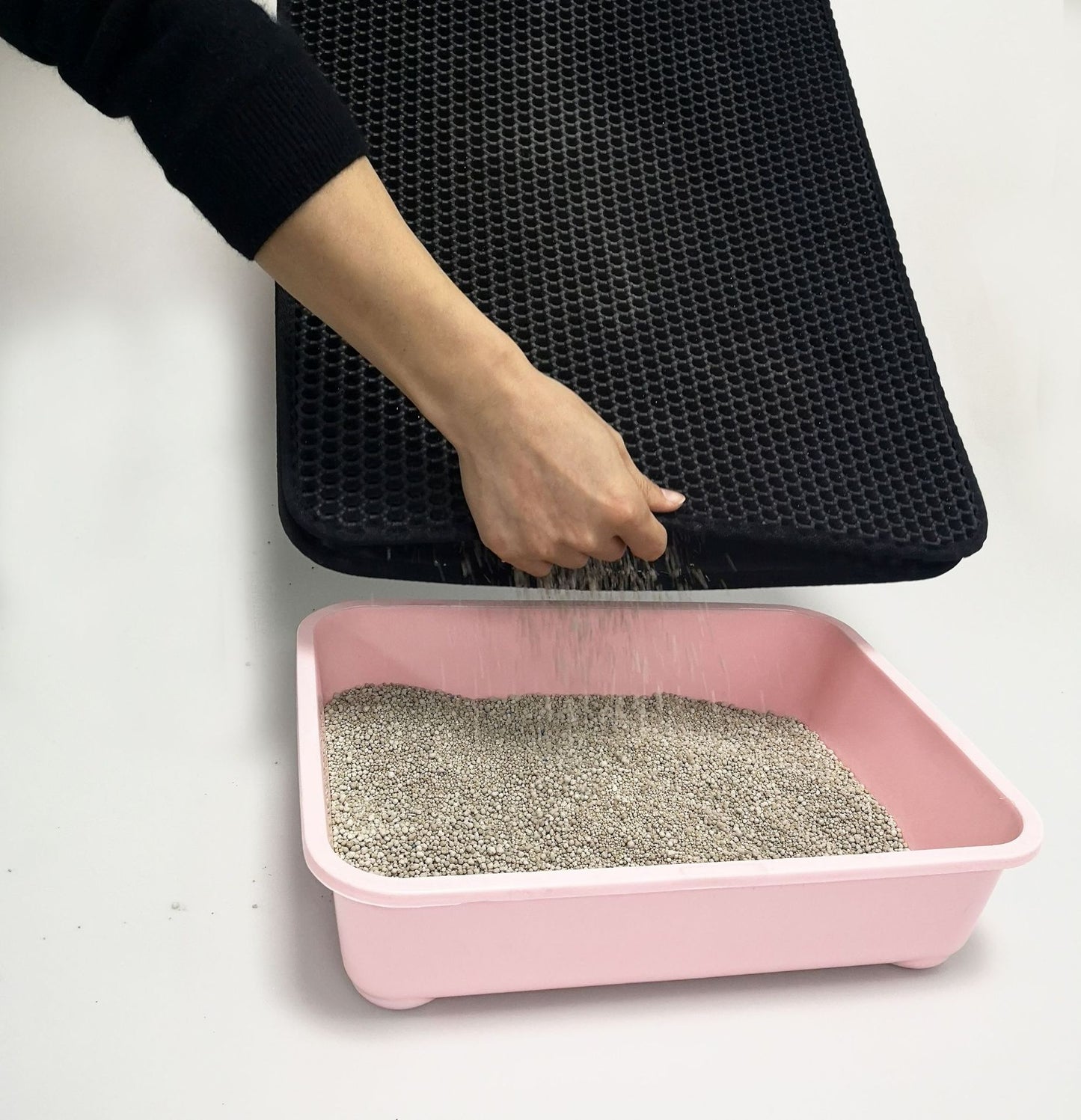 Waterproof Pet Cat Litter Mat EVA Double Layer Cat Litter Trapping Pet Litter Cat Mat Clean Pad Products For Cats Accessories