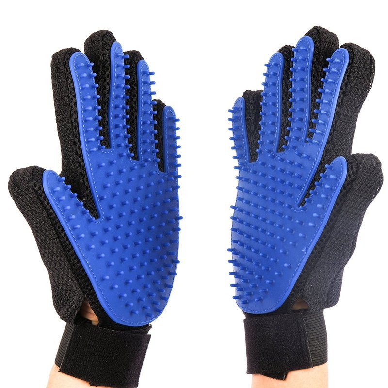 Hair removal cat gloves, pet cleaning massage gloves, pet bathing lice comb beauty gloves factory direct sales