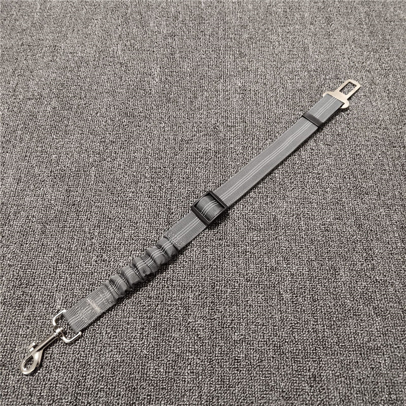 Pet car reflective elastic seat belt Explosive model dog car cushion seat belt dog chain manufacturer
