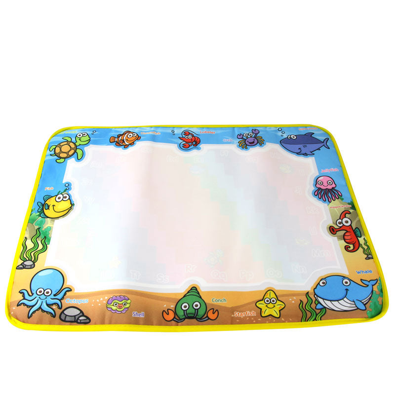 2342 Children's Magical Magic Water Canvas Happy Farm Canvas Clear Water Graffiti Foreign Trade Variety 50*36