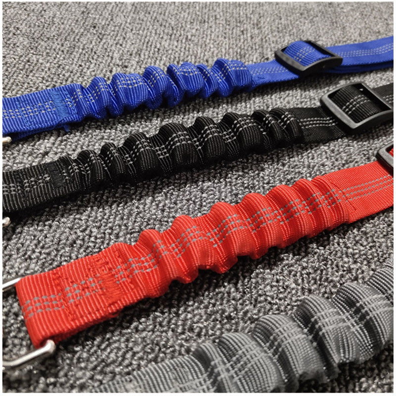 Pet car reflective elastic seat belt Explosive model dog car cushion seat belt dog chain manufacturer