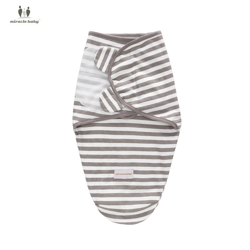 Cross-border hot-selling baby swaddle sleeping bag Newborn swaddle wrapper Spring and summer thin cotton sleeping bag