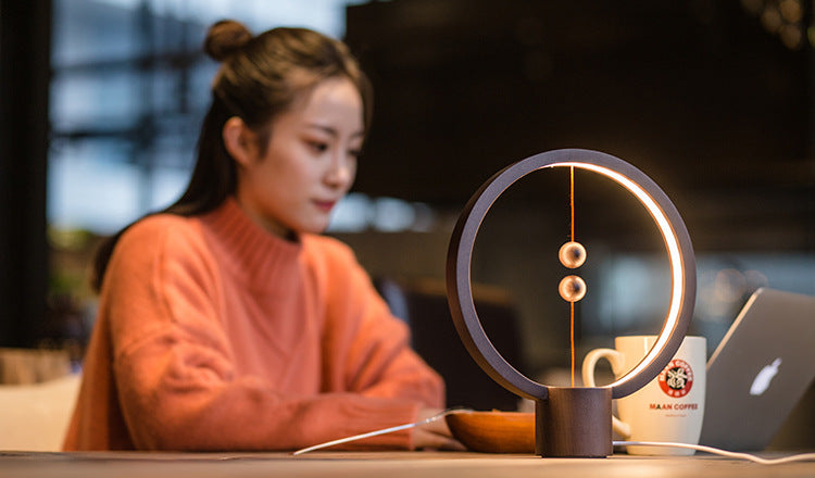 Allocacoc Heng LED Balance Lamp Night Light USB Powered Home Decor Bedroom Office Night Lamp Novel Light Christmas Gift Light