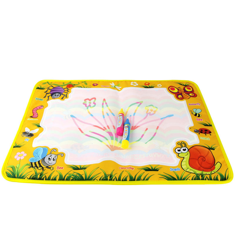 2342 Children's Magical Magic Water Canvas Happy Farm Canvas Clear Water Graffiti Foreign Trade Variety 50*36