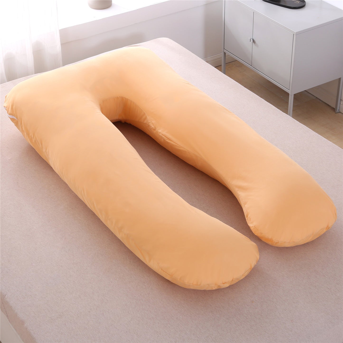 Multifunctional maternity pillow side pillow cotton removable and washable U-shaped nap pillow cushion factory direct sales