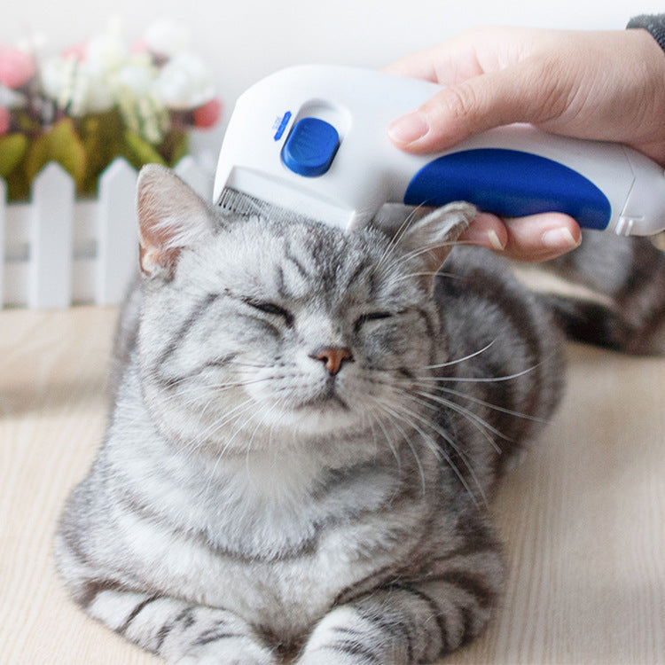flea doctor new electric lice remover flea cleaning brush comb lice removal comb pet dog lice catcher