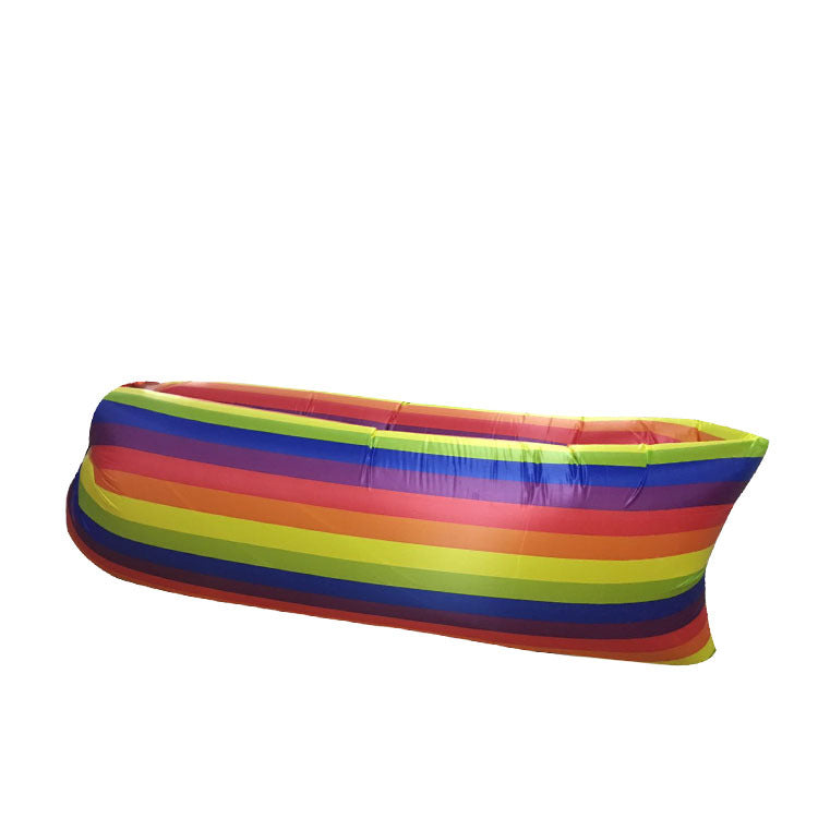 Outdoor Europe and America lazy sofa portable collapsible inflatable sofa beach sleeping bag camping air sofa bed