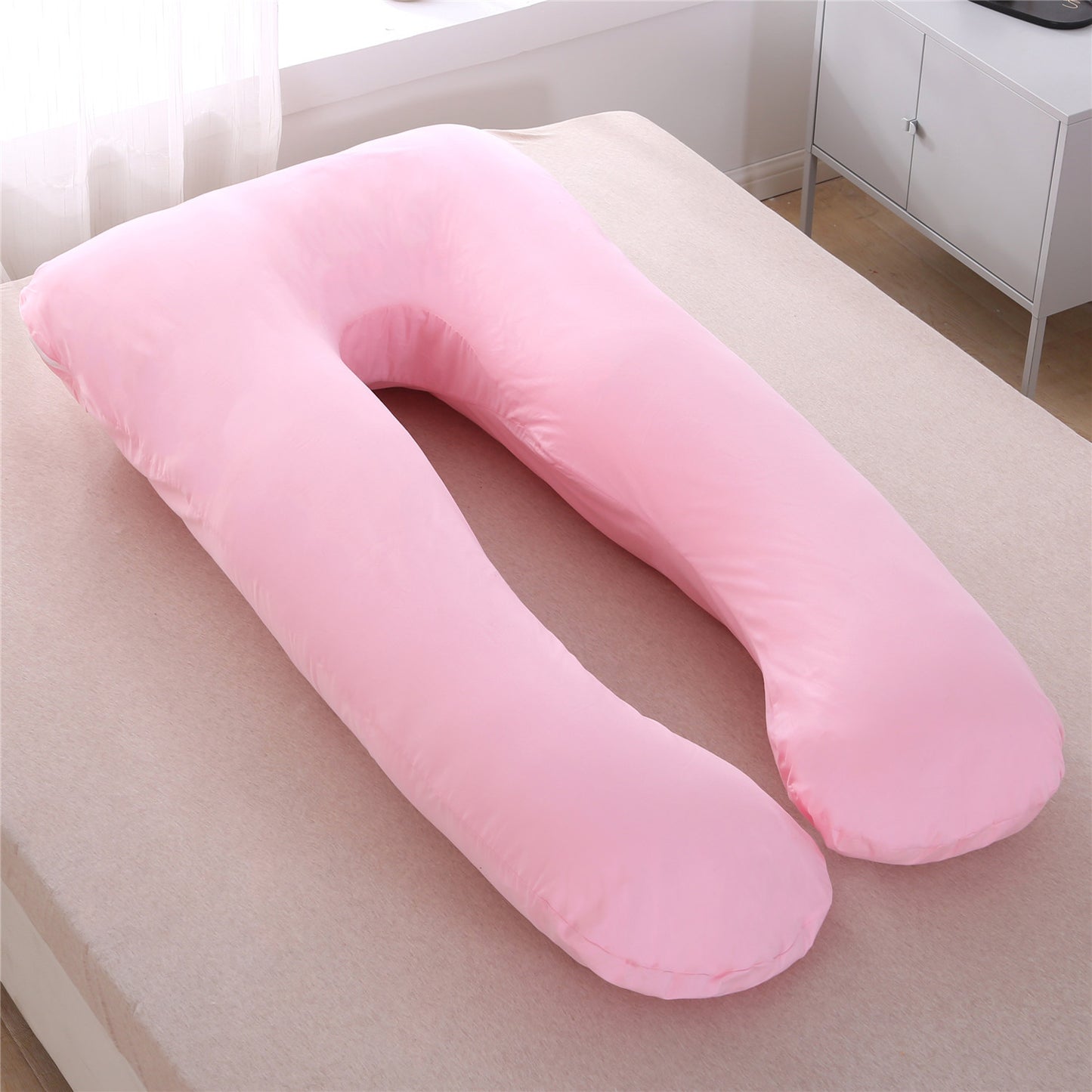 Multifunctional pregnant woman pillow side lying pillow cotton removable and washable U-shaped nap pillow cushion factory direct sales