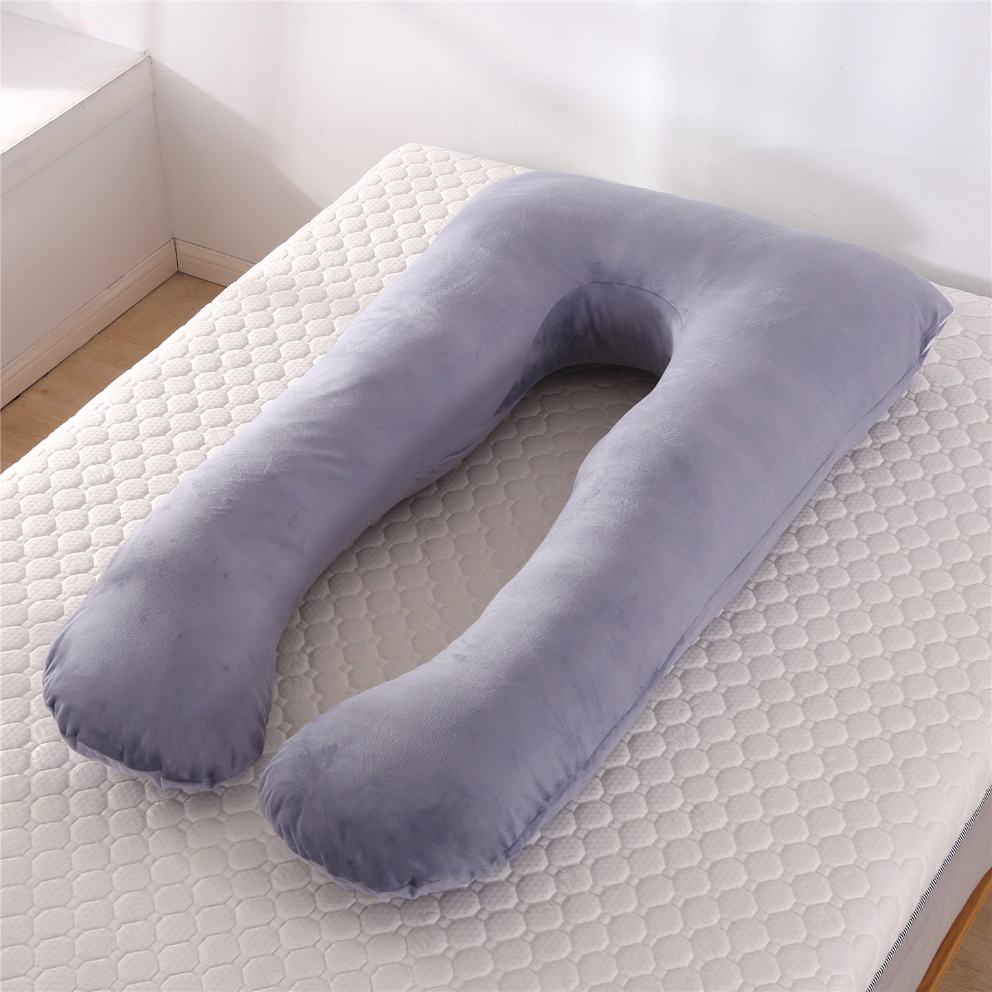 Multifunctional pregnant woman pillow side lying pillow cotton removable and washable U-shaped nap pillow cushion factory direct sales