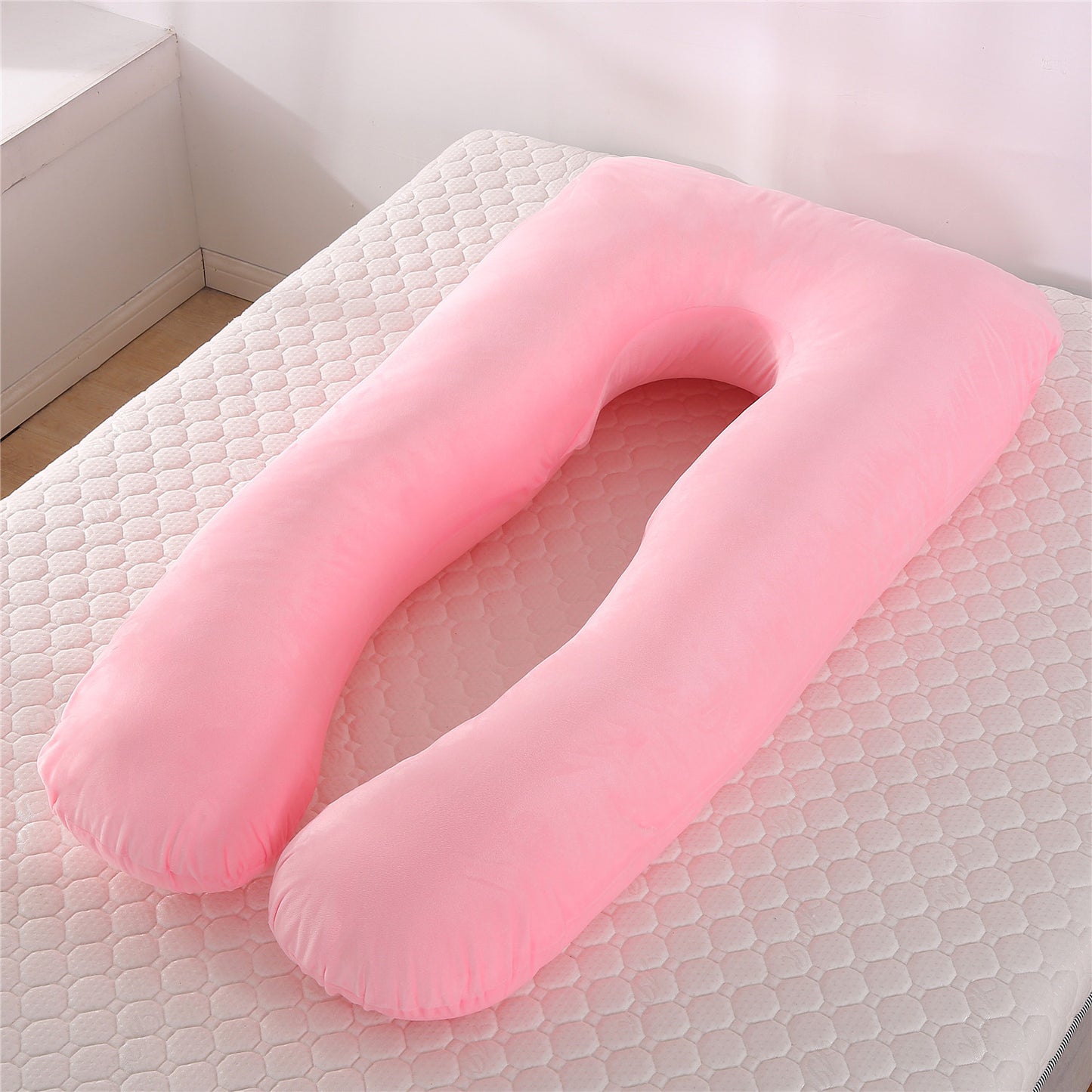 Multifunctional pregnant woman pillow side lying pillow cotton removable and washable U-shaped nap pillow cushion factory direct sales