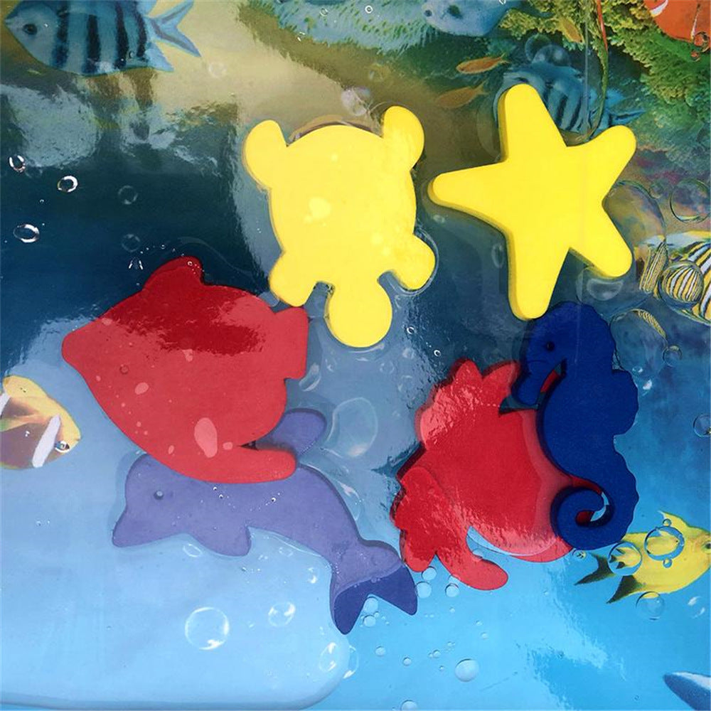 Baby inflatable water pad ice pad large baby inflatable beat water pad PVC sea world crawling toy