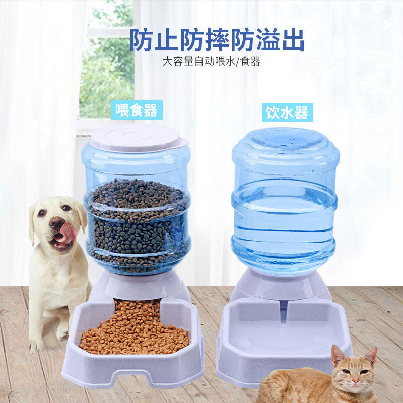 Aspet Zhejiang pet factory direct environmental plastic pet bowl cat dog bowl automatic feeding water dispenser water dispenser