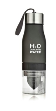 Xmas Gift 650ml Infuser Water Bottle plastic Fruit infusion Kids Drink Outdoor Sports bottle Juice lemon Portable Kettle