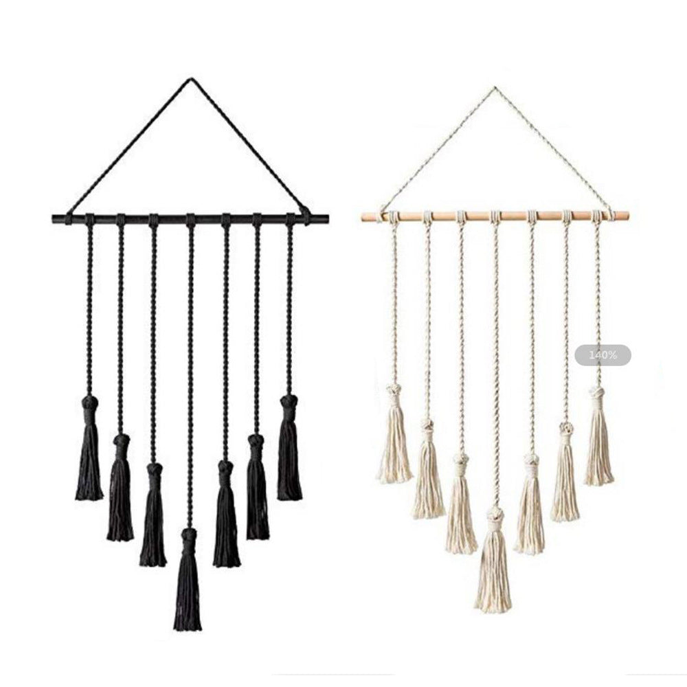 Cross-border exclusive supply source ins woven tapestry tassel photo clip Nordic home decoration wall hanging handmade tapestry
