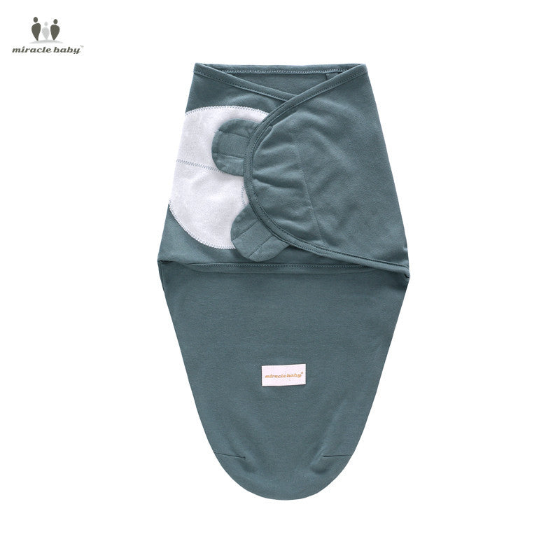 Cross-border hot-selling baby swaddle sleeping bag Newborn swaddle wrapper Spring and summer thin cotton sleeping bag