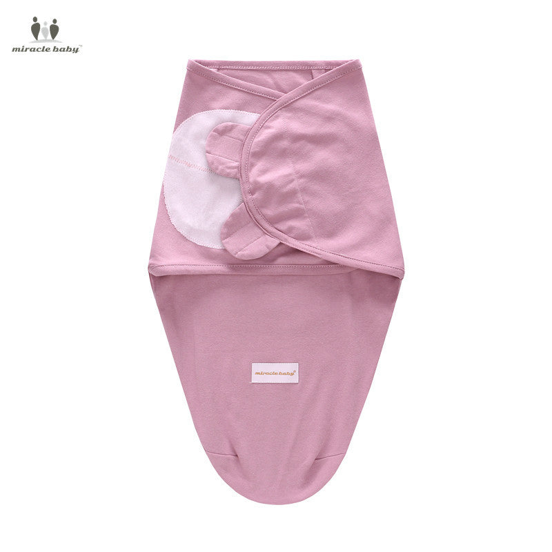 Cross-border hot-selling baby swaddle sleeping bag Newborn swaddle wrapper Spring and summer thin cotton sleeping bag