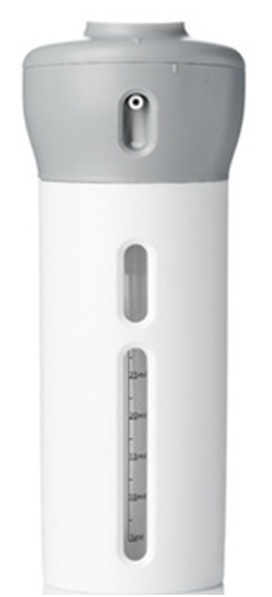 outdoor travel trip sub-bottle set portable lotion shampoo four-in-one rotating sub-bottle