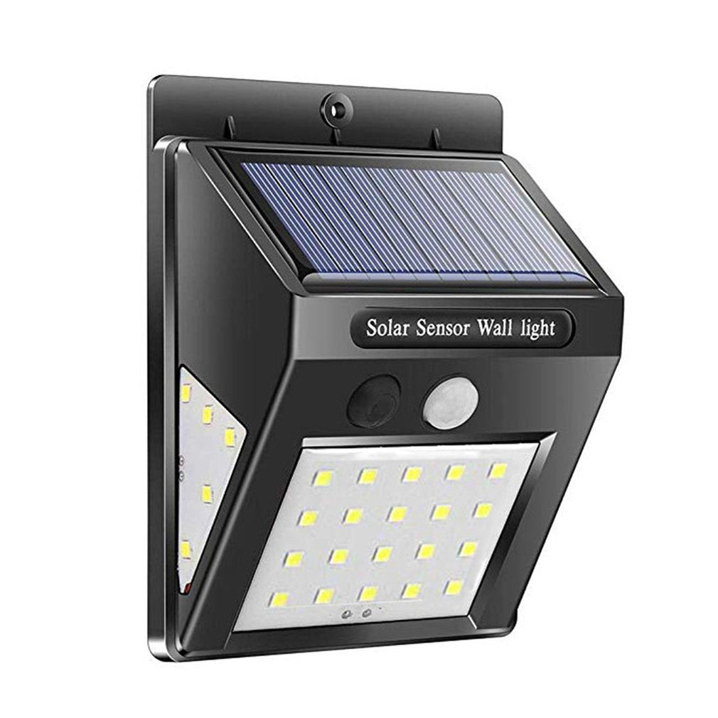 Hot Sale Solar Wall Light Body Sensor Wall Light Outdoor Waterproof Garden Garden Light Lighting Wall Street Light