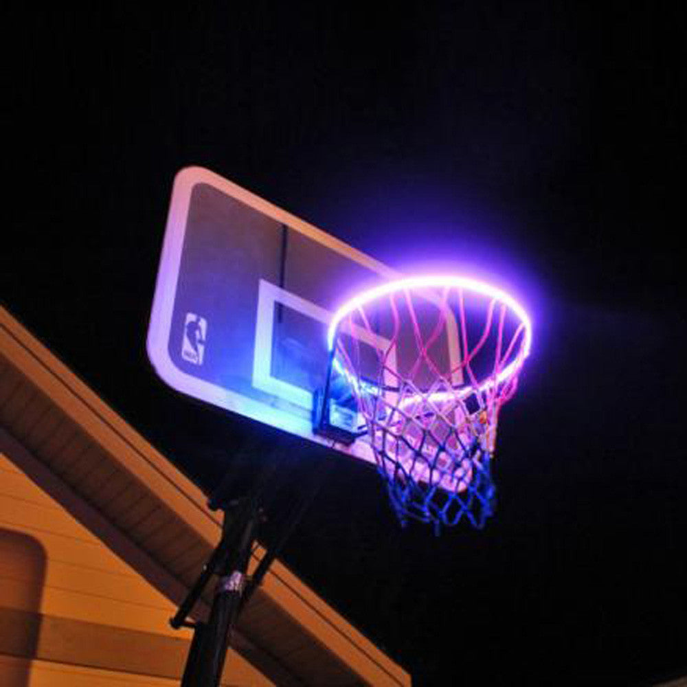 Private mode basketball frame light LED light bar creative product outdoor induction basketball light induction color changing basketball light