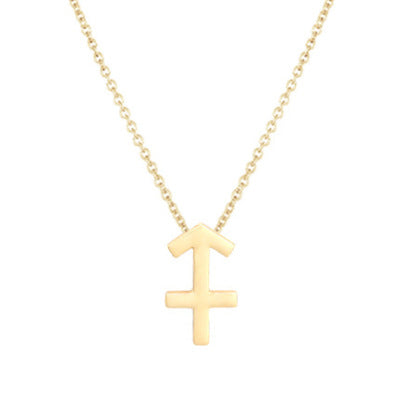 wish Amazon cross-border explosion models 12 twelve constellation necklace constellation card alloy pendant clavicle chain