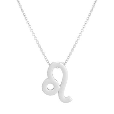 wish Amazon cross-border explosion models 12 twelve constellation necklace constellation card alloy pendant clavicle chain