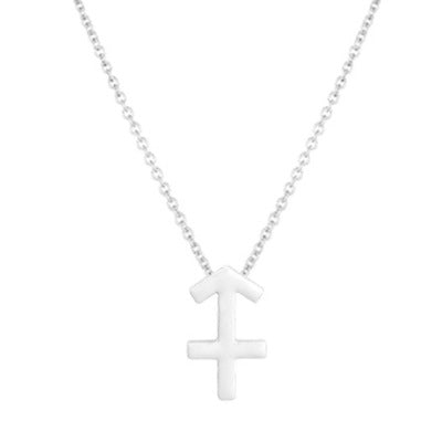 wish Amazon cross-border explosion models 12 twelve constellation necklace constellation card alloy pendant clavicle chain