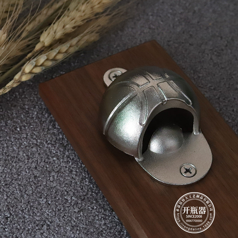 Basketball bottle opener without magnetic MOQ 10 units