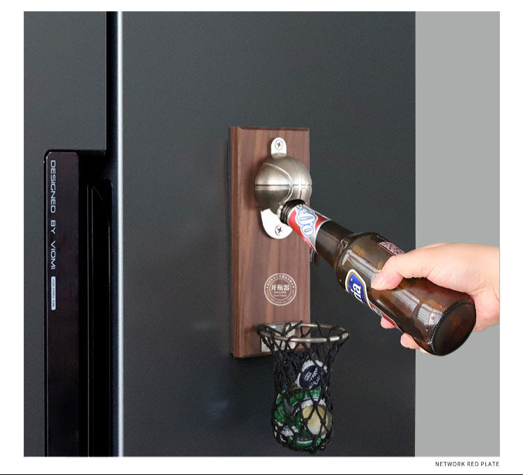Basketball bottle opener without magnetic MOQ 10 units