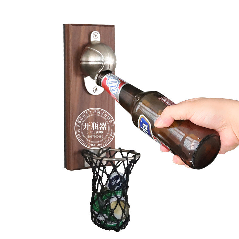 Basketball bottle opener without magnetic MOQ 10 units