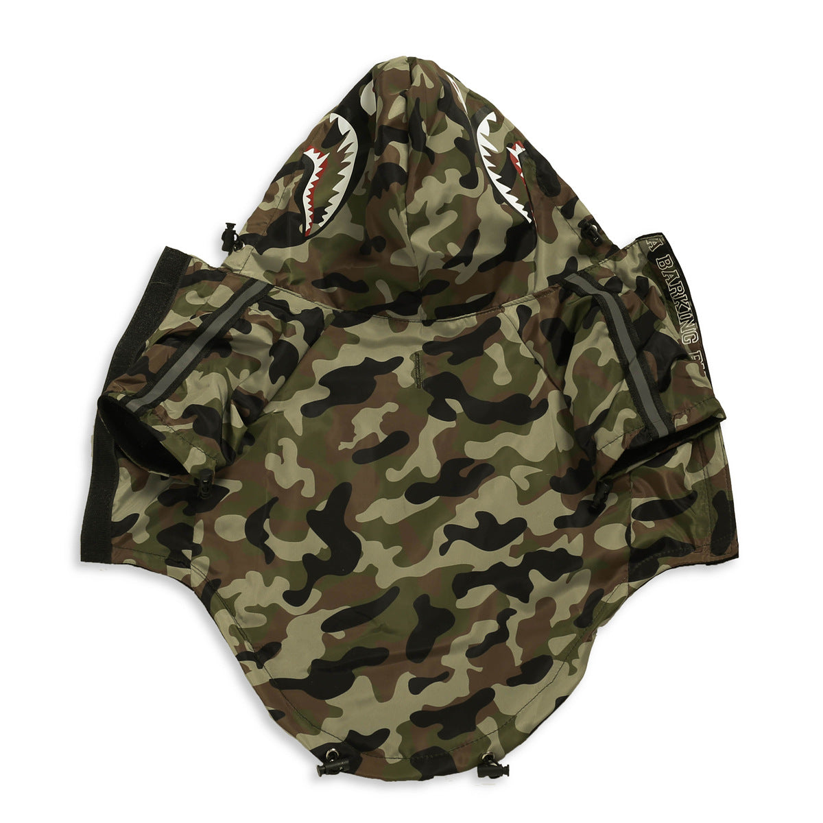 FATHIN Dog Clothes Adidog Camouflage French Bulldog Pupreme Shirt Dog Camo Windbreaker Sport Retro Dog Hoodies Pet Clothes