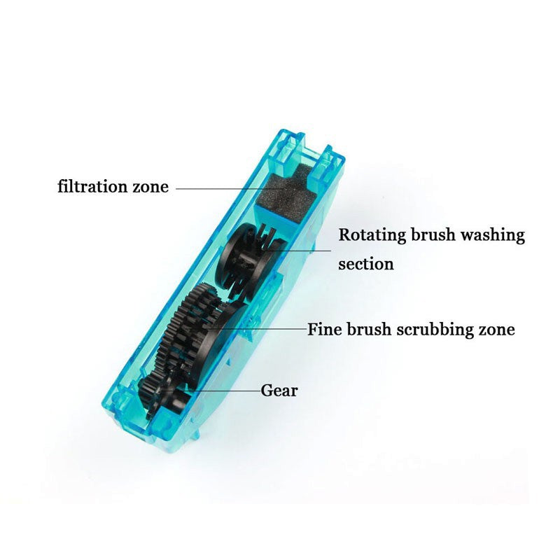 DRCK HROS Bicycle Chain Washer GJ-35791 Chain Cleaner Chain Washer Box Bicycle Repair Tool