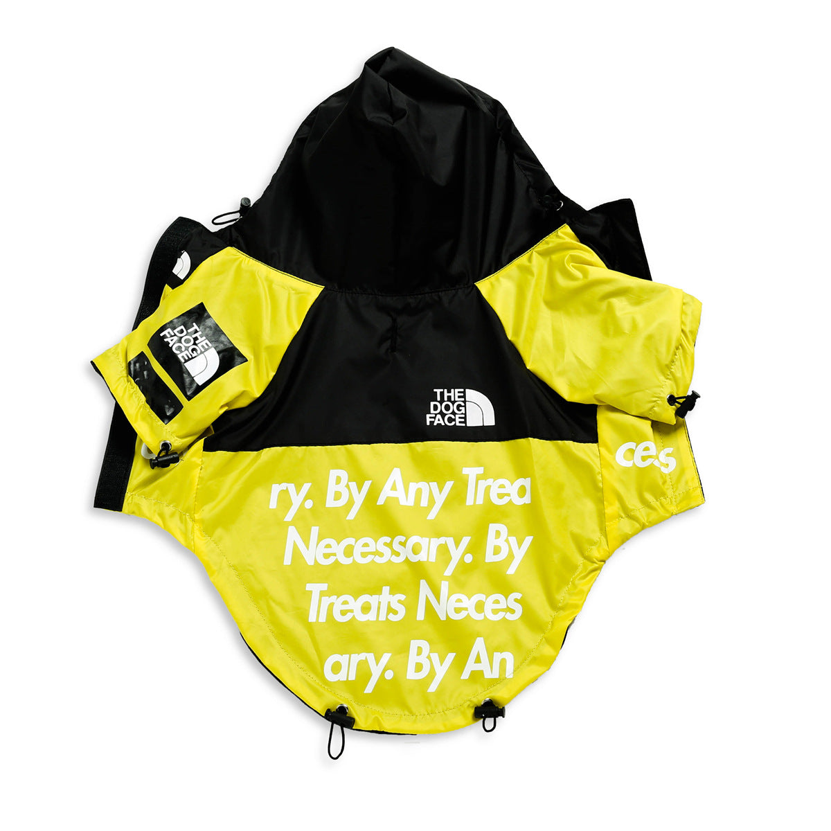 Spring Dog Clothes Windproof Waterproof Fashion Dog Jacket For Large Dogs Labrador Bulldog Dog Raincoat