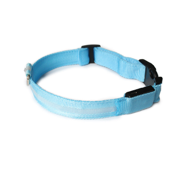 USB LED lights dog collar