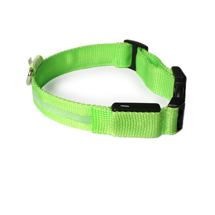 USB LED lights dog collar