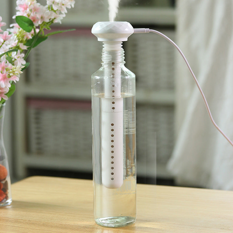 New Mini USB Portable Diamond Car Home Purifying Air Moisturizer Aromatherapy Spray Humidifier